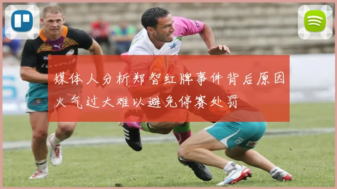 媒体人分析郑智红牌事件背后原因火气过大难以避免停赛处罚
